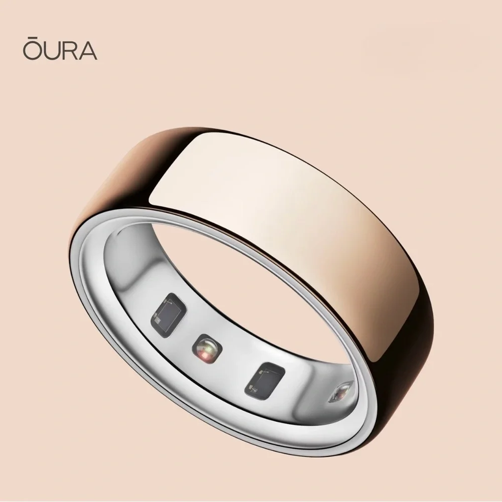 Oura Ring Gen 4 in Rose Gold Titanium
